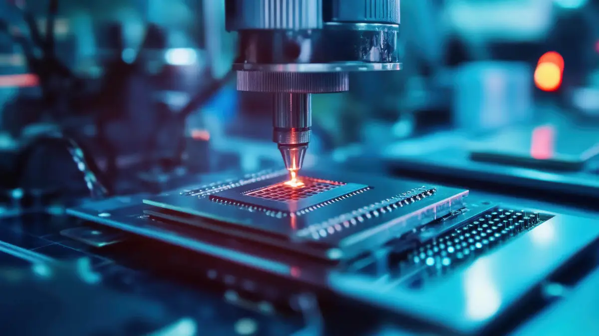 Nanoszenie powłoki na moduł LED na linii produkcyjnej